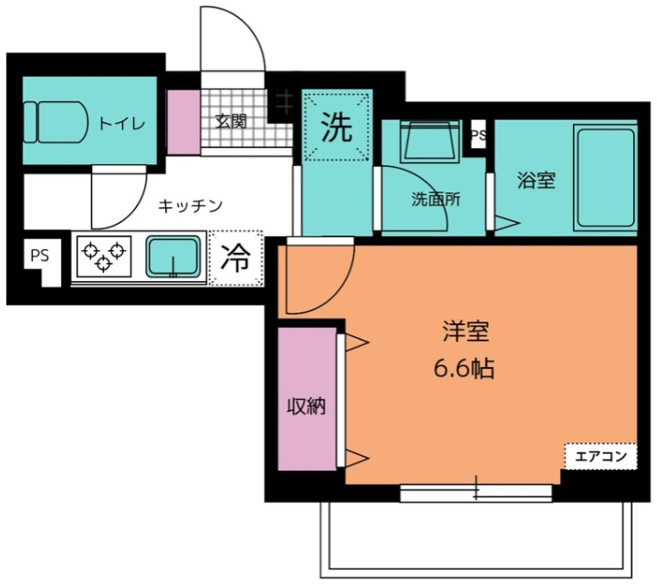 第一富士ビルの間取り