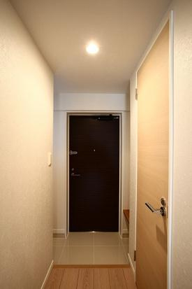 福岡市博多区比恵町の賃貸マンションの玄関