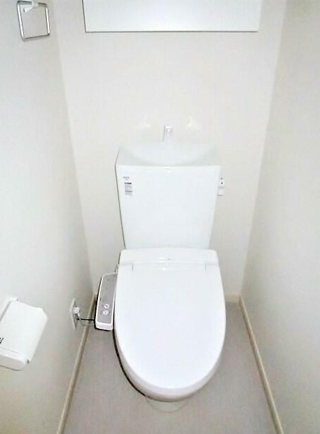 川崎市多摩区菅２丁目の賃貸マンションのトイレ