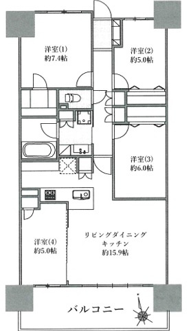 【間取り】 | ユトリシア五番街