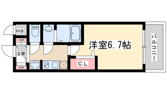 【間取り】 | レシオス新大阪NORTH
