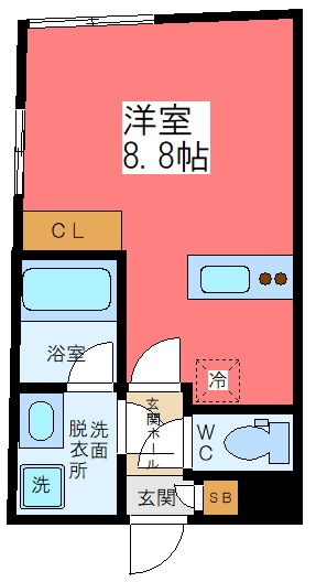 アレッタ笹塚の間取り