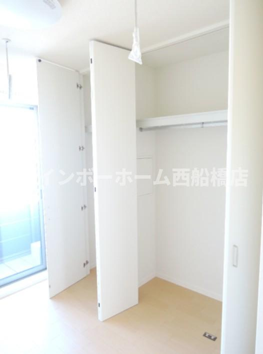 浦安市堀江２丁目のアパートの収納