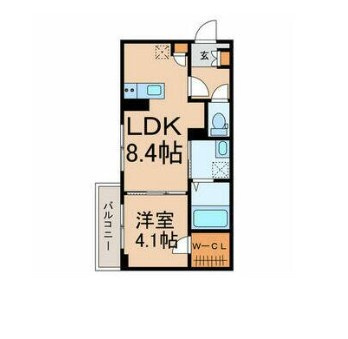 浦安市堀江２丁目のアパートの間取り