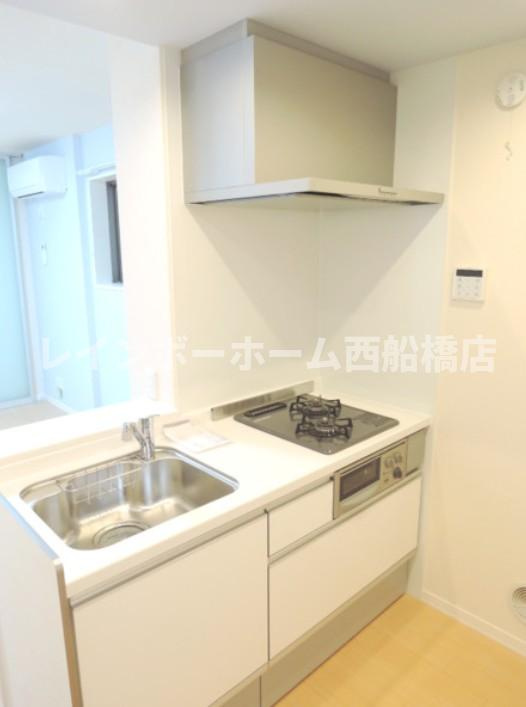 浦安市堀江２丁目のアパートのキッチン