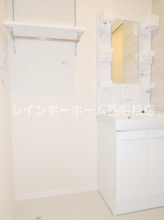 浦安市堀江２丁目のアパートの洗面所