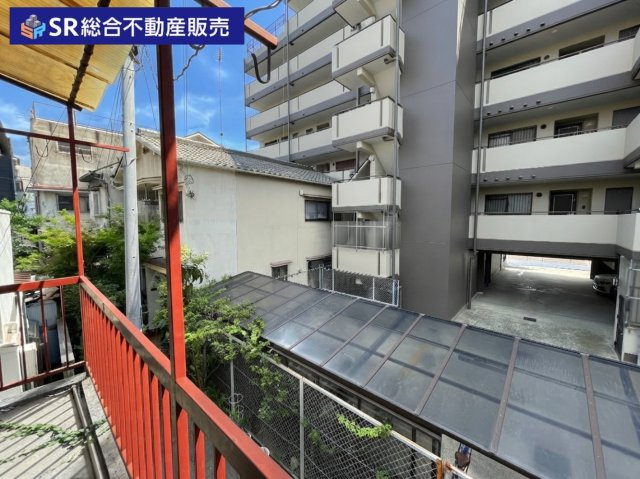 足代3丁目中古テラスハウスの展望|外からの目を気にせずに洗濯物が干せます！