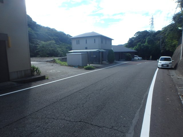 M0255G　湊売地　Cの前面道路含む現地写真