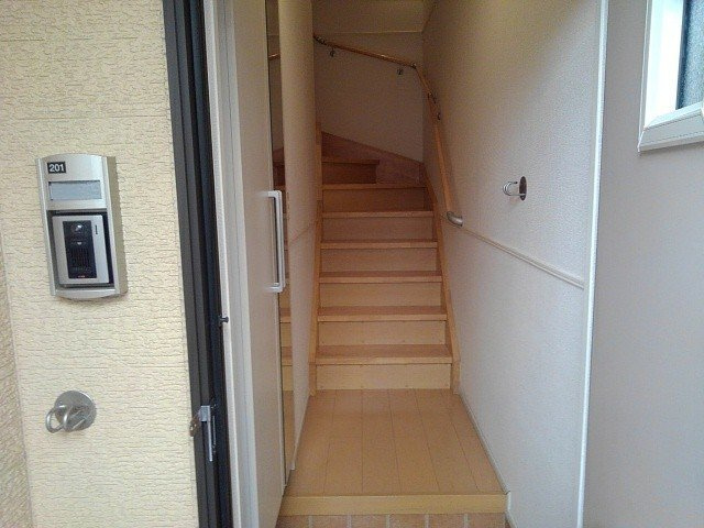 カーサ・デ・北在家Ⅱの玄関