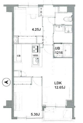 【間取り】 | ライオンズマンション西が丘