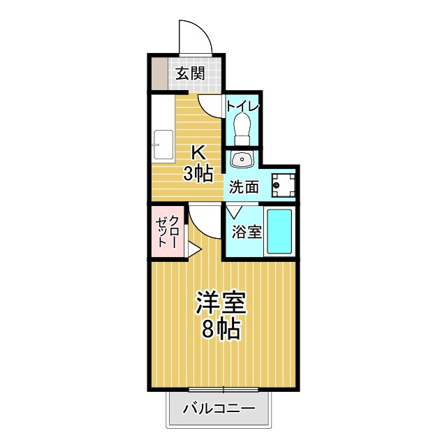 フローラの間取り