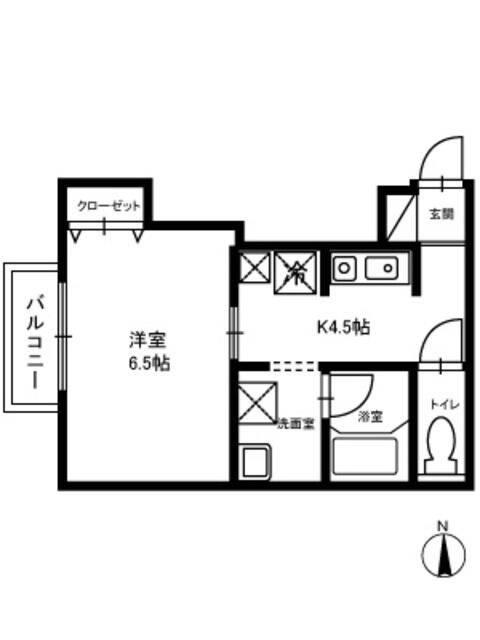 パセオ小杉の間取り