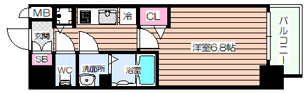【間取り】 | グランカリテ塚本