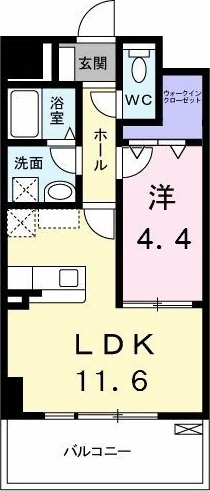 エスポワール豊の間取り
