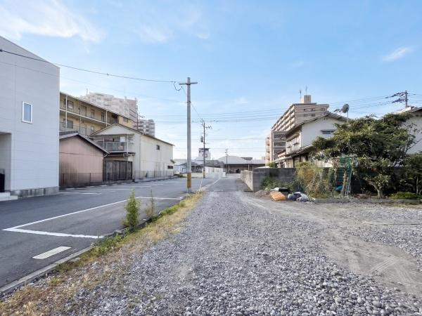 大道町五丁目　土地の前面道路含む現地写真|全面道路含む現地土地写真(2026年9月撮影)