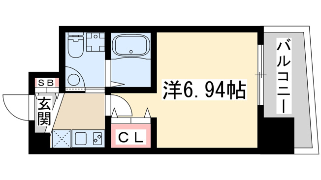 【間取り】 | セレニテ江坂ルフレ