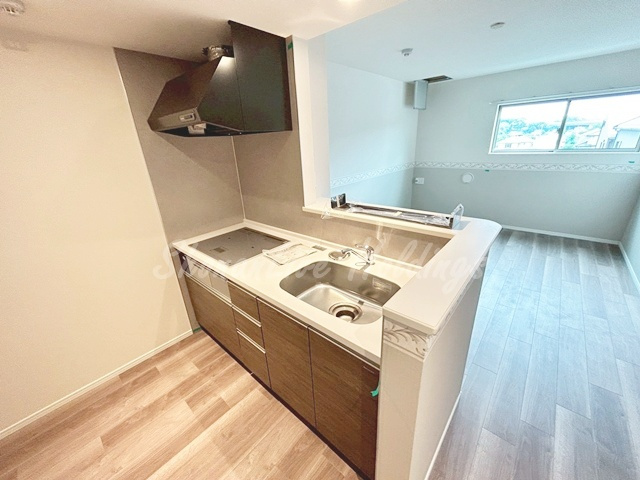 藤沢市湘南台６丁目のアパートのキッチン
