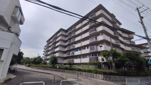 立花グリーンハイツ　６号棟の外観