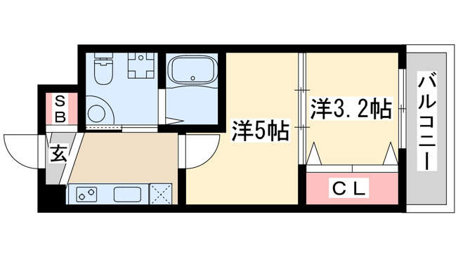【間取り】 | セレニテ江坂ルフレ