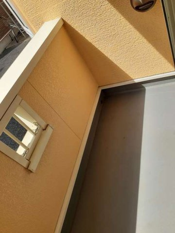 サンライズ・あじさい　Ｂのバルコニー|陽当たり良好なバルコニーです
