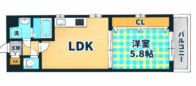【間取り】 | ビエラ江戸堀