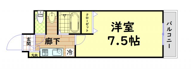 【間取り】 | ジュネーゼ本町西