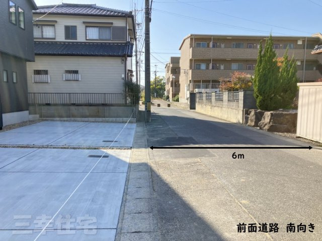 碧南市入船町10号棟の前面道路含む現地写真|前面道路
