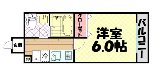 【間取り】 | アドバンス難波ノエル
