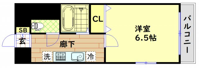 【間取り】 | ドエル天満橋
