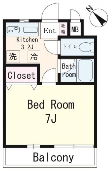 【間取り】 | ディアコート荻窪