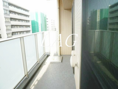 【バルコニー】 | ＪＵ　ＴＯＷＥＲ　ＦＲＯＮＴ　北斎Ｓｔ | バルコニーです。