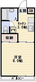【間取り】 | ロアジール中村 | 間取りです。