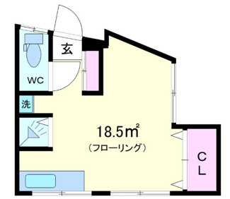 【間取り】 | 土肥アパート | 間取りです。