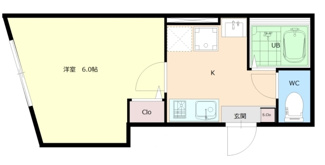 【間取り】 | ６th Av.RESIDENCE AYASE | 間取りです。