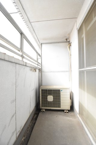 カーサ東住吉のバルコニー