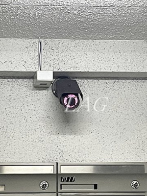 【セキュリティ】 | 茅場町スカイハイツ | 防犯カメラです。