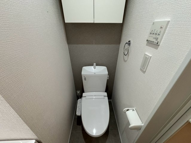 川崎市多摩区南生田７丁目のアパートのトイレ