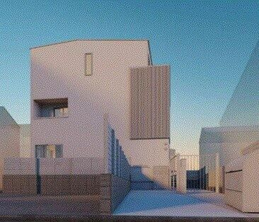【外観】 | ＯＰＥＮ　ＲＩＳＥ町屋Ｉ | 完成予想図です。