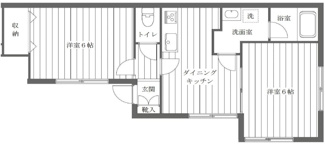 【間取り】 | カルムＵ | 間取りです。