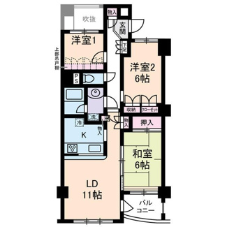【間取り】 | コスモ亀戸アネックス | 間取りです。