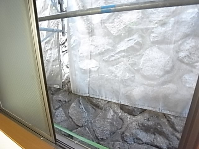 サンビルダー北野山ノ手のバルコニー