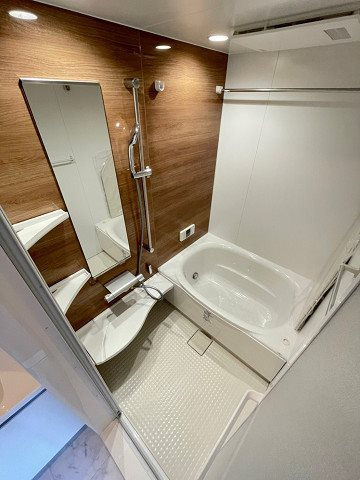 D-room　WEST　PARK　西宮北口の浴室