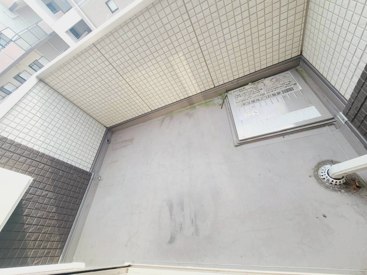 ピケルーナ西宮北口のバルコニー