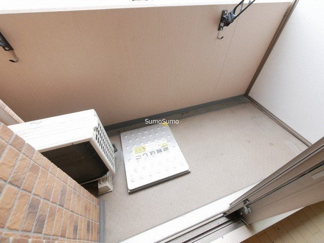プレサンス本町プライムのバルコニー