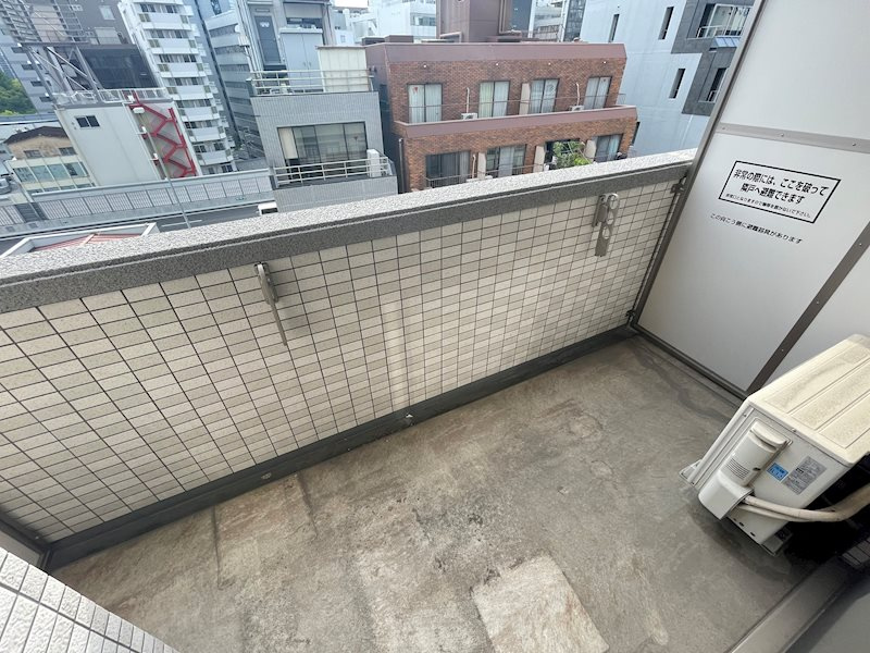 S-RESIDENCE淀屋橋のバルコニー