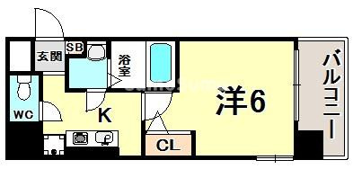 ロイヤル神戸三宮の間取り