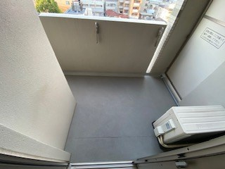 ライジングコート深江本町フラワーパークのバルコニー