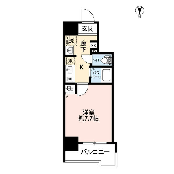 ミラージュパレス本町東レジデンスの間取り