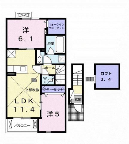 ＬｕｃｅⅡの間取り