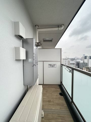 サザンクレストなんば南のバルコニー